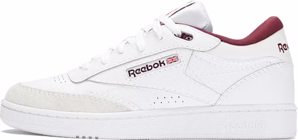 Reebok Classics Club C Mid II 'White Classic Maroon' 100033035 Reebok Classics Club C Mid II 'White Classic Maroon' 100033035