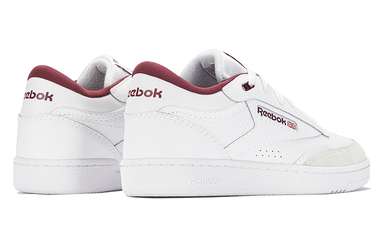 Shop 锐步经典Club C Mid II '经典白栗色' 100033035