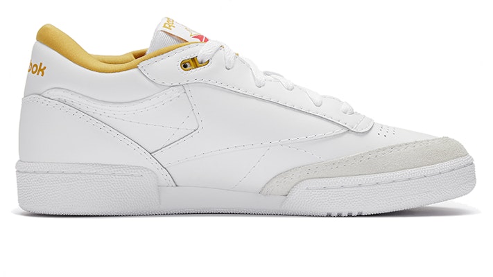 Reebok Classics Club C Mid II 'Blanco Amarillo' 100033036 Order Reebok Classics Club C Mid II 'Blanco Amarillo' 100033036