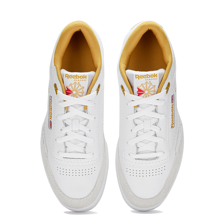 Shop Reebok Classics Club C Mid II 'Blanco Amarillo' 100033036