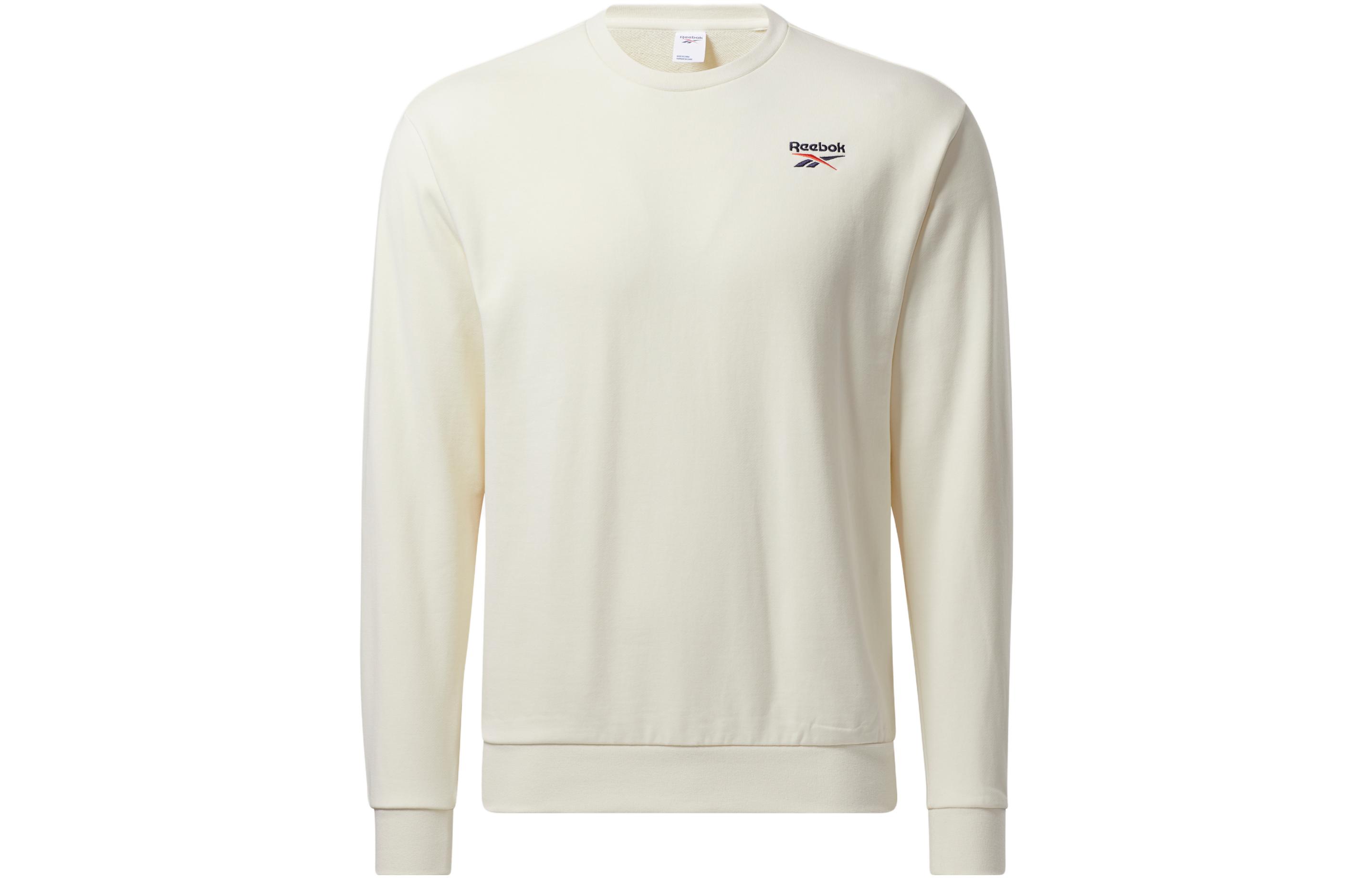 Reebok Classics Colorblock Crewneck Pullover Sweatshirt Unisex White GP9209