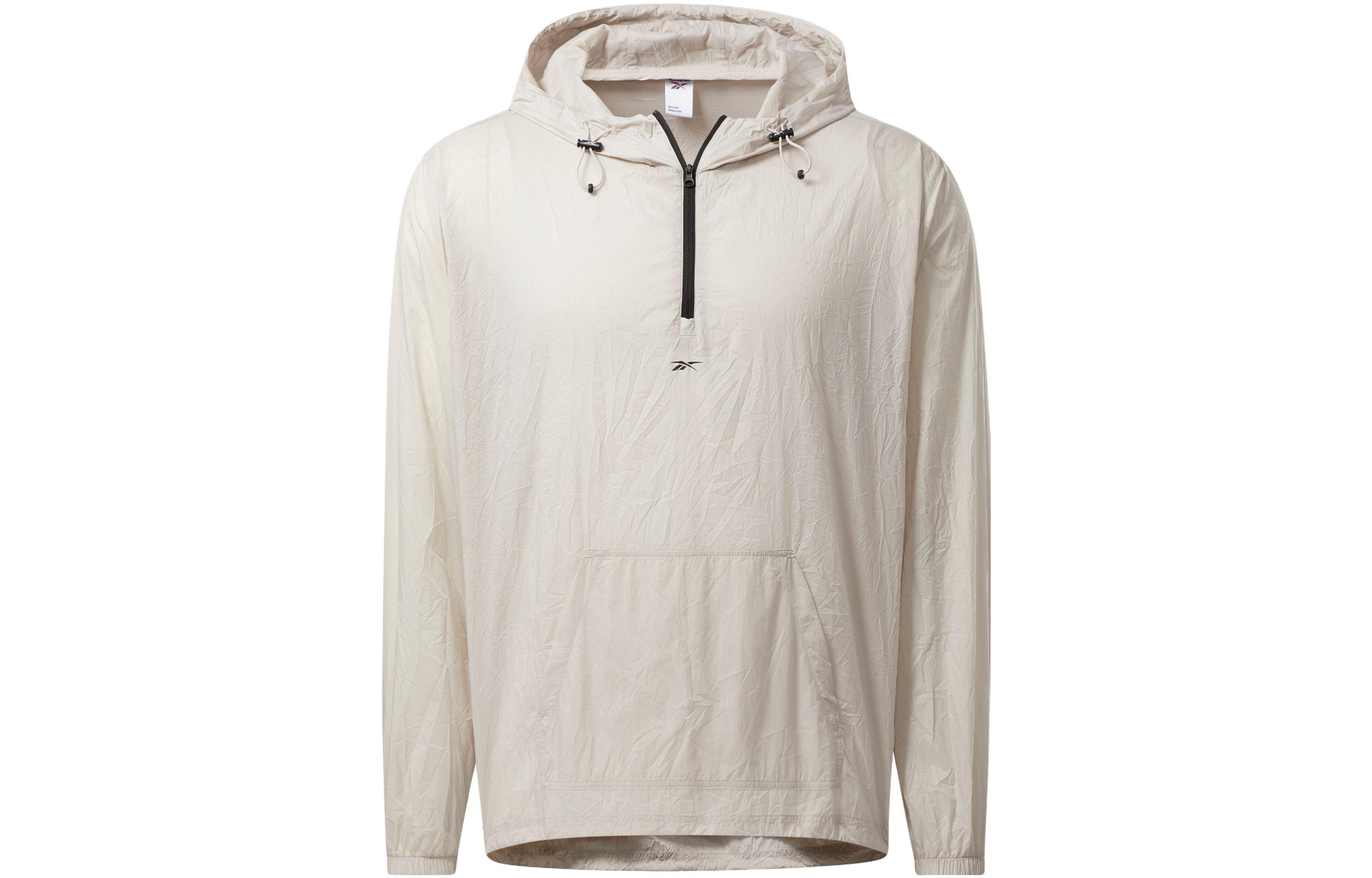 Reebok Classics LF Unisex White Pullover Hoodie Jacket GU1465