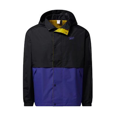 Reebok Classics Retro Outdoor Unisex Woven Hooded Jacket Black HB9670