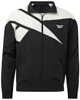 Reebok Classics Vector Track Jacket Black Multicolor Full-Zip Outerwear 100022969 Reebok Classics Vector Track Jacket Black Multicolor Full-Zip Outerwear 100022969