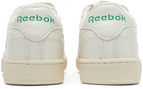 Reebok Club C 1985 TV 'Chalk Glen Green' Sepatu Unisex Retro Putih Hijau DV6434 Details for Reebok Club C 1985 TV 'Chalk Glen Green' Sepatu Unisex Retro Putih Hijau DV6434