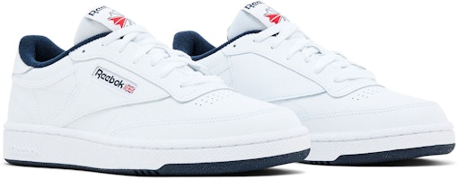 Reebok Club C 85 2023 'Putih Biru Navy' 100000156 Cheap Reebok Club C 85 2023 'Putih Biru Navy' 100000156