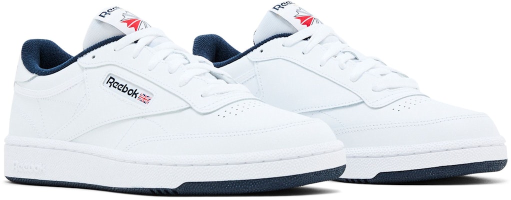 Reebok Club C 85 2023 'White Navy' 100000156 Cheap Reebok Club C 85 2023 'White Navy' 100000156