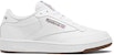 Reebok Club C 85 'Putih Coklat Trail' FZ6012