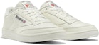 Lookbook Reebok Club C 85 舒適 耐磨 低幫 板鞋 男款 米色