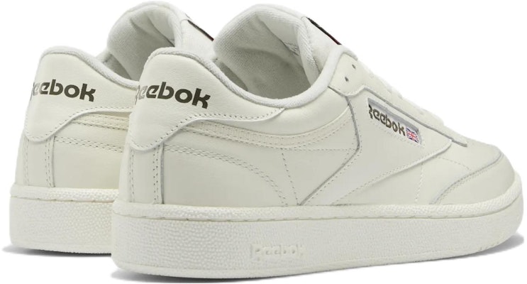Reebok Club C 85 舒適 耐磨 低幫 板鞋 男款 米色 Purchase Reebok Club C 85 舒適 耐磨 低幫 板鞋 男款 米色