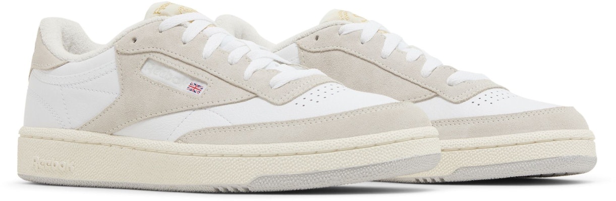 Reebok Club C 85 'Kelahiran Hip Hop - Putih Abu-Abu Murni' 100073833 Cheap Reebok Club C 85 'Kelahiran Hip Hop - Putih Abu-Abu Murni' 100073833