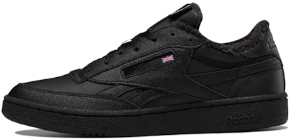 Reebok Club C 85 'Black Fashion Casual' EH2145 Reebok Club C 85 'Black Fashion Casual' EH2145