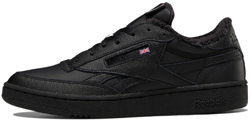 Reebok Club C 85 防滑耐磨 時尚休閒板鞋 黑 Buy Reebok Club C 85 防滑耐磨 時尚休閒板鞋 黑