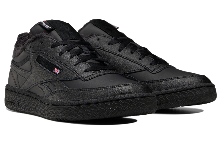 Lookbook Reebok Club C 85 防滑耐磨 時尚休閒板鞋 黑