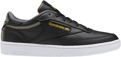 Reebok Club C 85 'Black Fierce Gold' FW7787 Reebok Club C 85 'Black Fierce Gold' FW7787