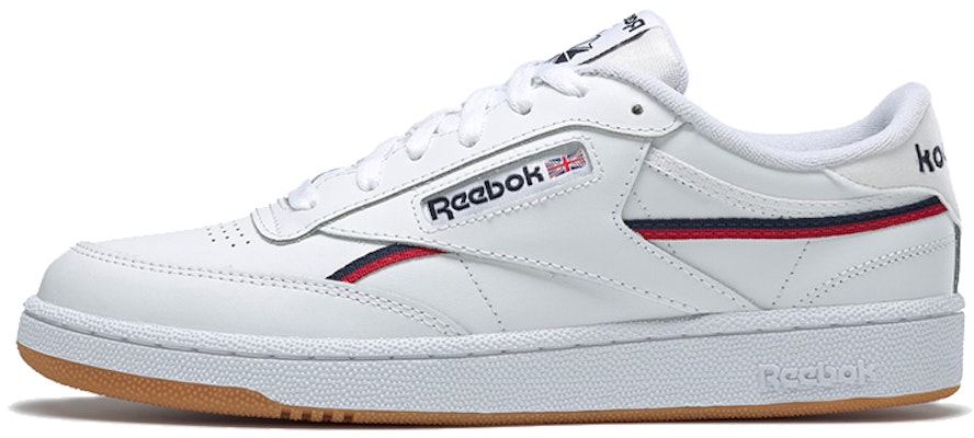 Reebok Club C 85 Kasut Skate Hitam Putih Merah 'Black White Red' FW4299 Buy Reebok Club C 85 Kasut Skate Hitam Putih Merah 'Black White Red' FW4299