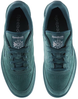 Reebok Club C 85 SG 防滑耐磨休閒板鞋 藍綠 Lookbook Reebok Club C 85 SG 防滑耐磨休閒板鞋 藍綠