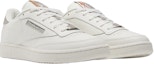 Lookbook Reebok Club C 85 'Chalk Ash' - Kasut Gaya Retro Klasik 100074162