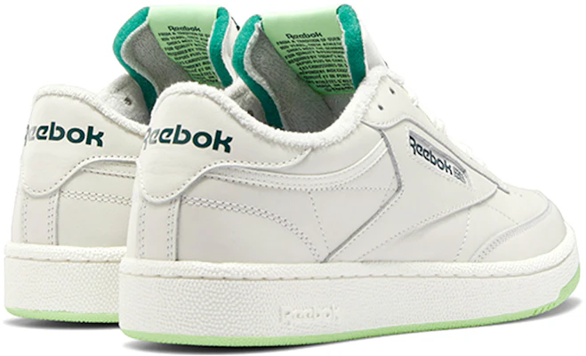 Reebok Club C 85 'Chalk Neon Mint' - Kasut Reebok Club C 85 'Chalk Neon Mint' FZ0173 Shop Reebok Club C 85 'Chalk Neon Mint' - Kasut Reebok Club C 85 'Chalk Neon Mint' FZ0173