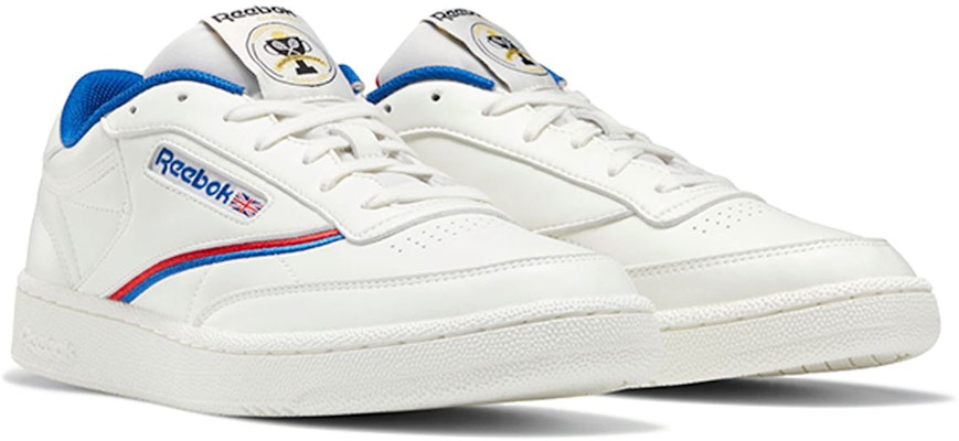 Reebok Club C 85 'Chalk Vector Biru Merah' FX3362 Lookbook Reebok Club C 85 'Chalk Vector Biru Merah' FX3362