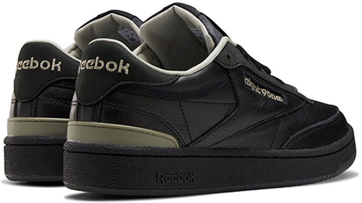 Reebok Club C 85 'EightyOne - Black Khaki' FY3017 Shop Reebok Club C 85 'EightyOne - Black Khaki' FY3017