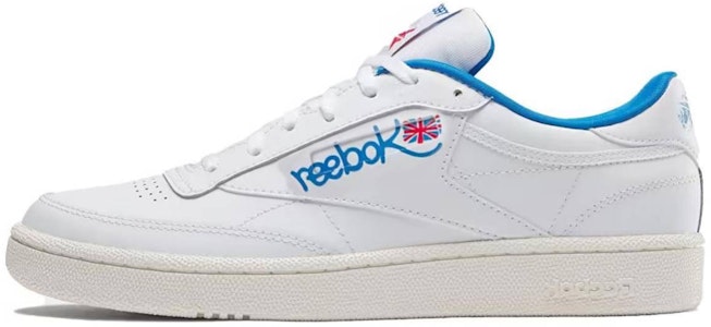 Reebok Club C 85 'Graffiti Pack - Putih Kinetic Biru' 100074476 Buy Reebok Club C 85 'Graffiti Pack - Putih Kinetic Biru' 100074476