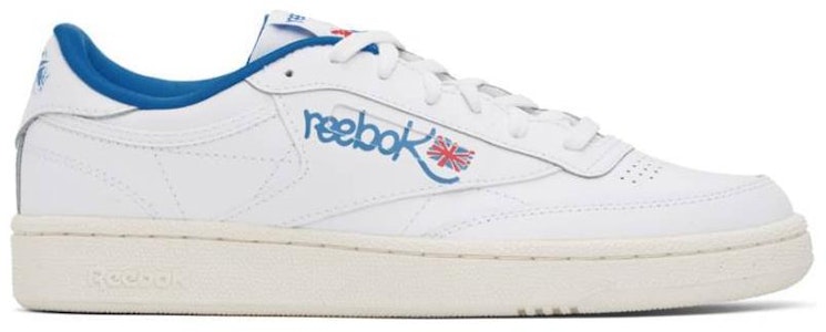 Reebok Club C 85 'Graffiti Pack - Putih Kinetic Biru' 100074476 Order Reebok Club C 85 'Graffiti Pack - Putih Kinetic Biru' 100074476