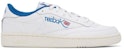 Reebok Club C 85 'Graffiti Pack - Putih Kinetic Biru' 100074476