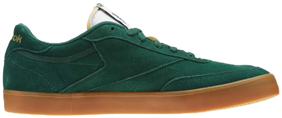 Reebok Club C 85 舒適耐磨 輕便休閒板鞋 綠棕 Order Reebok Club C 85 舒適耐磨 輕便休閒板鞋 綠棕