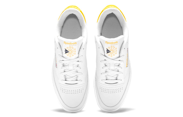 Shop 锐步Club C 85“灰黄” GX7558