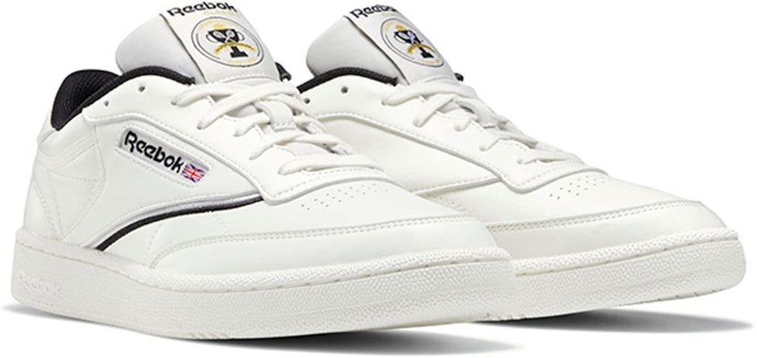 Reebok Club C 85 '象牙黑' 白色黑色 FX3361 Lookbook Reebok Club C 85 '象牙黑' 白色黑色 FX3361