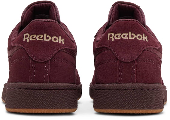 Reebok Club C 85 'Maroon' Merah Gelap G57635 Details for Reebok Club C 85 'Maroon' Merah Gelap G57635