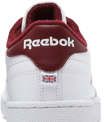 Reebok Club C 85 'OG Crest - White Classic Burgundy' H05810 Sizing Reebok Club C 85 'OG Crest - White Classic Burgundy' H05810