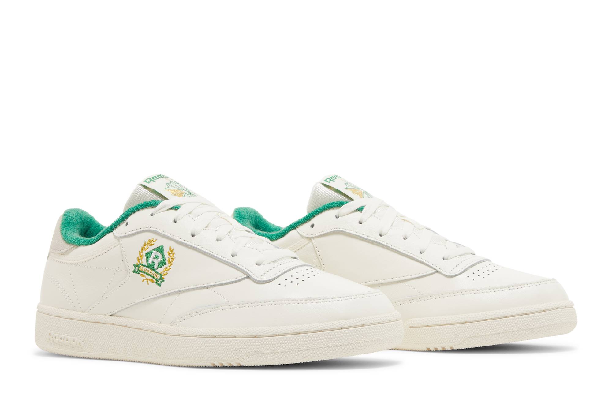 Cheap 리복 클럽 C 85 OG 크레스트 (초크/그린) GZ3656