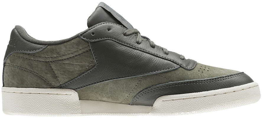 Reebok Club C 85 PGS Board Shoes Grey/Green BS6550 Order Reebok Club C 85 PGS Board Shoes Grey/Green BS6550