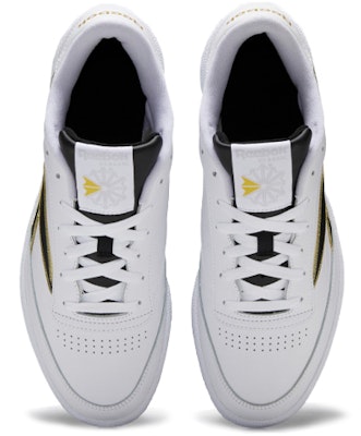 Reebok Club C 85 'Blanco Negro Oro' FV6387 Purchase Reebok Club C 85 'Blanco Negro Oro' FV6387