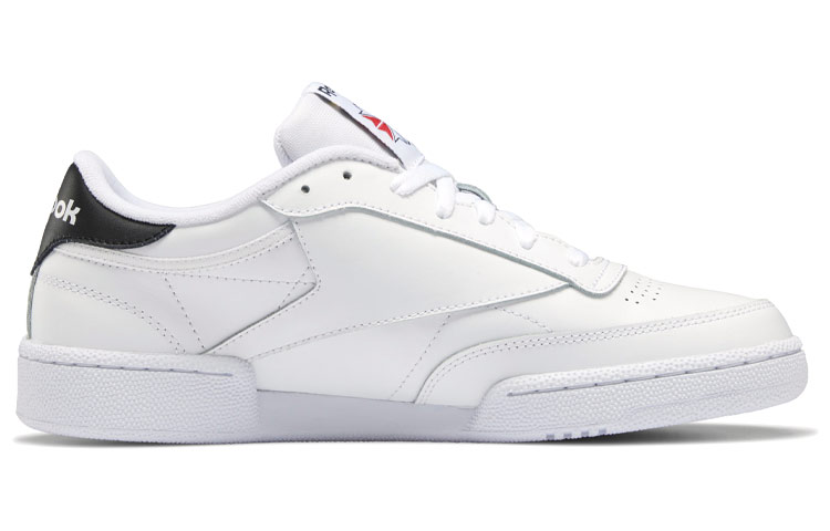 Order 銳步 Club C 85 平衡耐磨防滑 低筒休閒板鞋 白黑紅