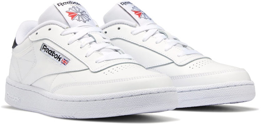 Reebok Club C 85 'Cloud White Core Black' GX7556 Lookbook Reebok Club C 85 'Cloud White Core Black' GX7556