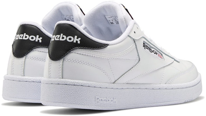 Reebok Club C 85 'Cloud White Core Black' GX7556 Shop Reebok Club C 85 'Cloud White Core Black' GX7556