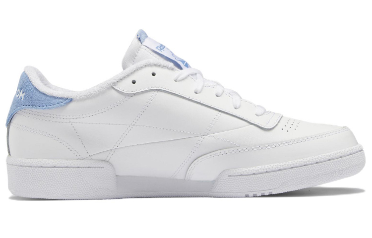 Order 锐步Club C 85休闲滑板鞋男女同款白蓝色 GW7614