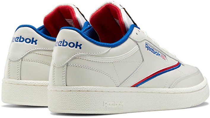 리복 클럽 C 85 화이트/블루/레드 스니커즈 FX4974 Shop 리복 클럽 C 85 화이트/블루/레드 스니커즈 FX4974