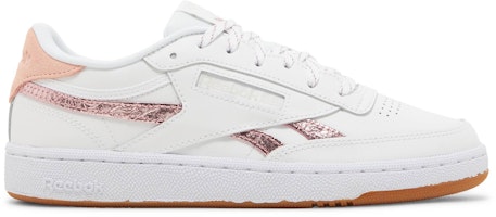 (Women) Reebok Club C 85 'White Blush Metal' FY5143 (Women) Reebok Club C 85 'White Blush Metal' FY5143
