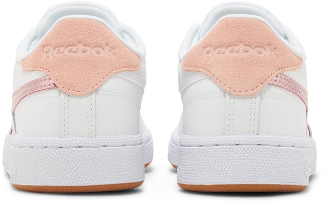 (W) Reebok Club C 85 'Blanco Blush Metal' FY5143 Details for (W) Reebok Club C 85 'Blanco Blush Metal' FY5143