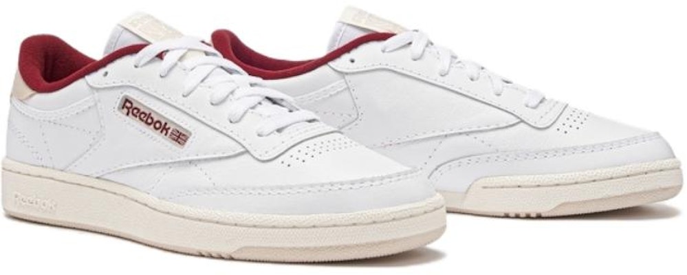 Reebok Club C 85 '白色经典栗色' 100032972 Lookbook Reebok Club C 85 '白色经典栗色' 100032972