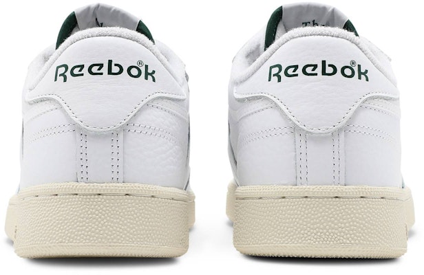 Reebok Club C 85 'Putih Hijau Gelap' GW5334 Details for Reebok Club C 85 'Putih Hijau Gelap' GW5334