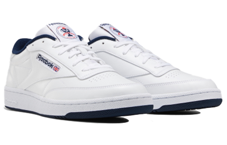 Lookbook リーボック クラブC 85 白/青 FX1389
