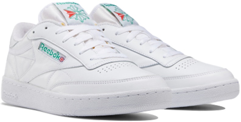 Reebok Club C 85 'White Glen Green' FX3874 Lookbook Reebok Club C 85 'White Glen Green' FX3874