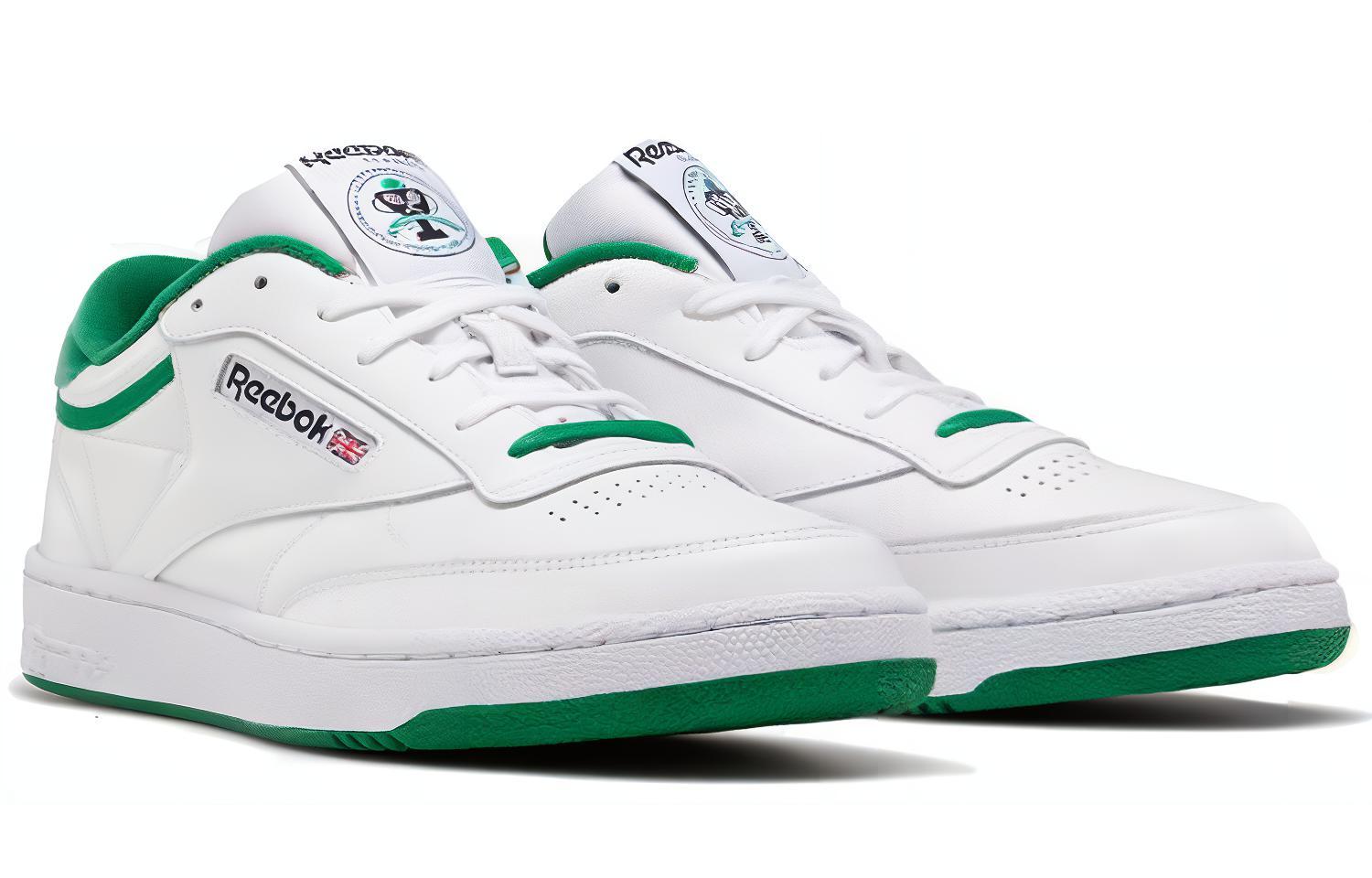 Lookbook 锐步 Club C 85 '白色格伦绿色' FX4765