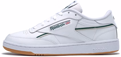 Reebok Club C 85 White Green Skate Shoes Unisex 'White Green' FW4294 Reebok Club C 85 White Green Skate Shoes Unisex 'White Green' FW4294