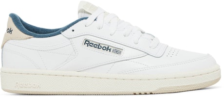 (Women) Reebok Club C 85 'White Hoops Blue' 100033086 (Women) Reebok Club C 85 'White Hoops Blue' 100033086